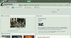 Desktop Screenshot of phantomteacup.deviantart.com