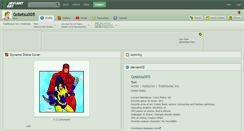 Desktop Screenshot of gotetsu005.deviantart.com