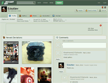 Tablet Screenshot of djoutlaw.deviantart.com