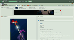 Desktop Screenshot of kruxi.deviantart.com