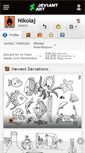 Mobile Screenshot of nikolaj.deviantart.com