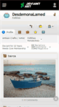 Mobile Screenshot of desdemonalamed.deviantart.com