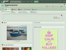 Tablet Screenshot of desdemonalamed.deviantart.com