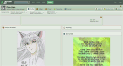 Desktop Screenshot of fox-chan.deviantart.com