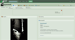 Desktop Screenshot of nevermoref.deviantart.com