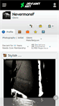 Mobile Screenshot of nevermoref.deviantart.com