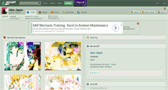 Desktop Screenshot of miss-japan.deviantart.com