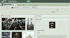 Desktop Screenshot of hueco-mundo.deviantart.com