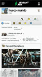 Mobile Screenshot of hueco-mundo.deviantart.com