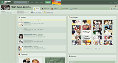 Desktop Screenshot of hibari-kyoya-lovers.deviantart.com