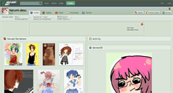 Desktop Screenshot of narumi-desu.deviantart.com