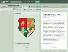 Tablet Screenshot of pokeinstitute.deviantart.com