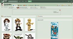 Desktop Screenshot of exorodesigns.deviantart.com