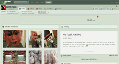 Desktop Screenshot of keristock.deviantart.com