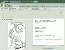 Tablet Screenshot of jd-ferel.deviantart.com