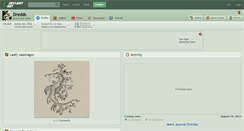 Desktop Screenshot of dredds.deviantart.com