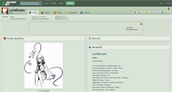 Desktop Screenshot of luriddream.deviantart.com