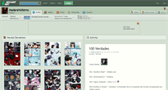 Desktop Screenshot of madaravolterra.deviantart.com