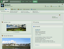 Tablet Screenshot of dynkavit.deviantart.com