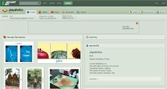 Desktop Screenshot of playaholics.deviantart.com