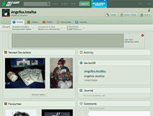 Tablet Screenshot of angelisajosalisa.deviantart.com
