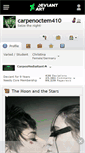 Mobile Screenshot of carpenoctem410.deviantart.com