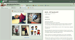 Desktop Screenshot of barryburtonfanclub.deviantart.com