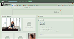 Desktop Screenshot of naughtyem.deviantart.com