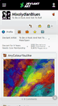 Mobile Screenshot of mixolydianblues.deviantart.com