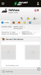 Mobile Screenshot of nafshasa.deviantart.com