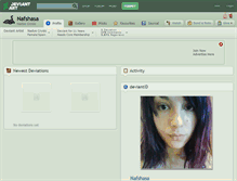 Tablet Screenshot of nafshasa.deviantart.com