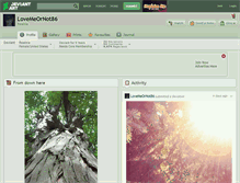 Tablet Screenshot of lovemeornot86.deviantart.com