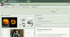 Desktop Screenshot of hira--akami.deviantart.com