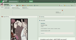 Desktop Screenshot of kehrilyn.deviantart.com