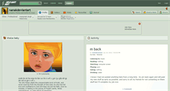Desktop Screenshot of nanakdeviantart.deviantart.com