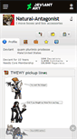 Mobile Screenshot of natural-antagonist.deviantart.com