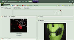 Desktop Screenshot of mindphase.deviantart.com