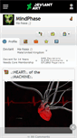 Mobile Screenshot of mindphase.deviantart.com