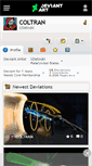 Mobile Screenshot of coltran.deviantart.com