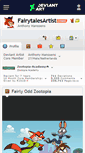 Mobile Screenshot of fairytalesartist.deviantart.com