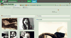 Desktop Screenshot of angel-teardrops.deviantart.com