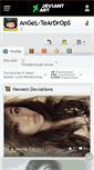 Mobile Screenshot of angel-teardrops.deviantart.com