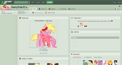 Desktop Screenshot of cherrytwist-fc.deviantart.com