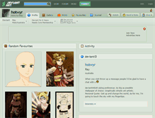Tablet Screenshot of hotwyr.deviantart.com