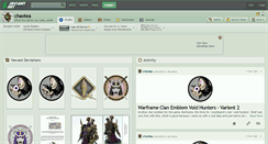 Desktop Screenshot of chaotea.deviantart.com
