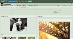 Desktop Screenshot of crvenkappa.deviantart.com