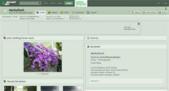 Desktop Screenshot of morbystock.deviantart.com
