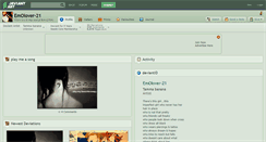 Desktop Screenshot of emolover-21.deviantart.com