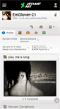 Mobile Screenshot of emolover-21.deviantart.com
