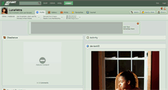 Desktop Screenshot of lunavatra.deviantart.com